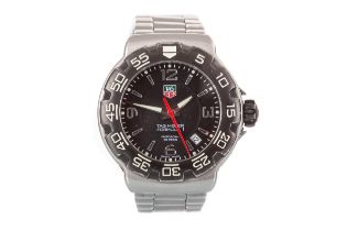 TAG HEUER FORMULA ONE STAINLESS STEEL QUARTZ WRIST WATCH,