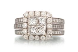 DIAMOND DRESS RING WITH JACKET,