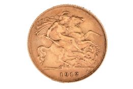 GOLD HALF SOVEREIGN,