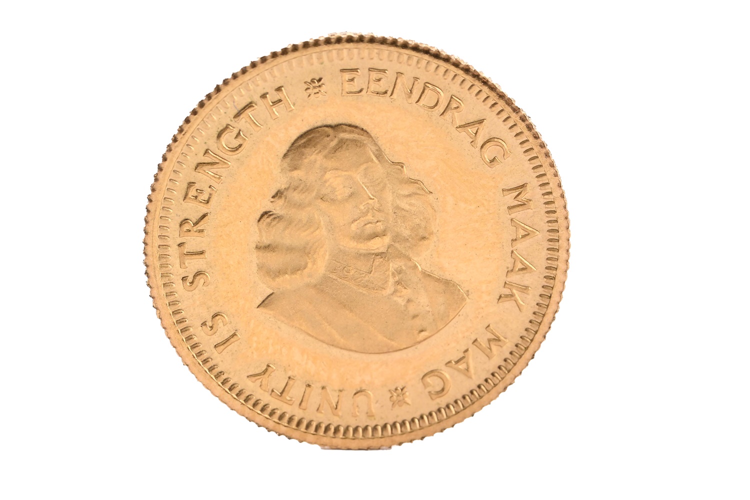 GOLD 1 RAND COIN, - Image 2 of 2