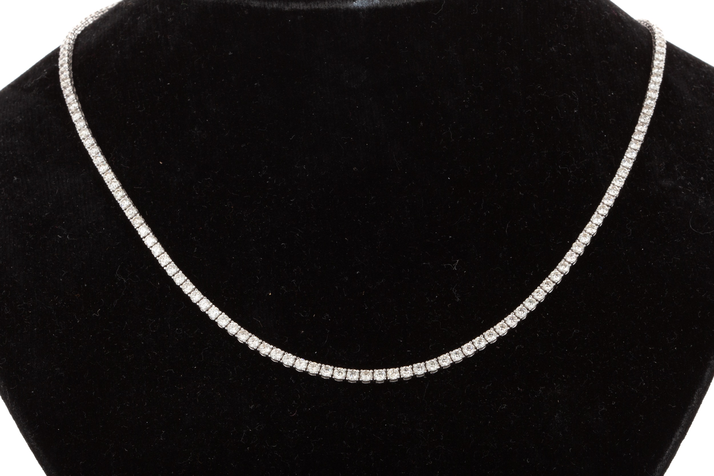 DIAMOND LINE NECKLACE,