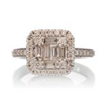 DIAMOND DRESS RING,