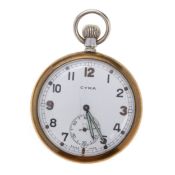 CYMA MILITARY POCKET WATCH,