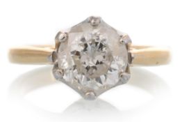 DIAMOND SOLITAIRE RING,