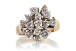 DIAMOND DRESS RING,