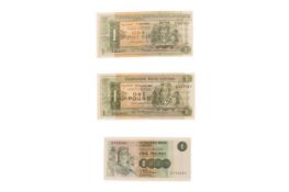 CLYDESDALE AND NORTH OF SCOTLAND BANK, ONE POUND