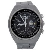 OMEGA SPEEDMASTER, STAINLESS STEEL AUTOMATIC WRIST WATCH