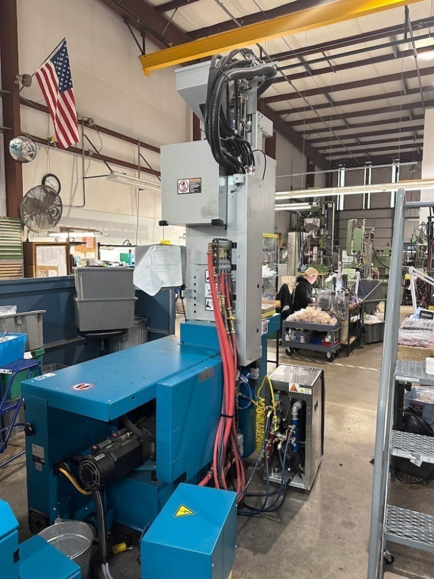 BOY 25 Ton Vertical/Vertical Injection Molding Press, New in 2018 - Image 4 of 7