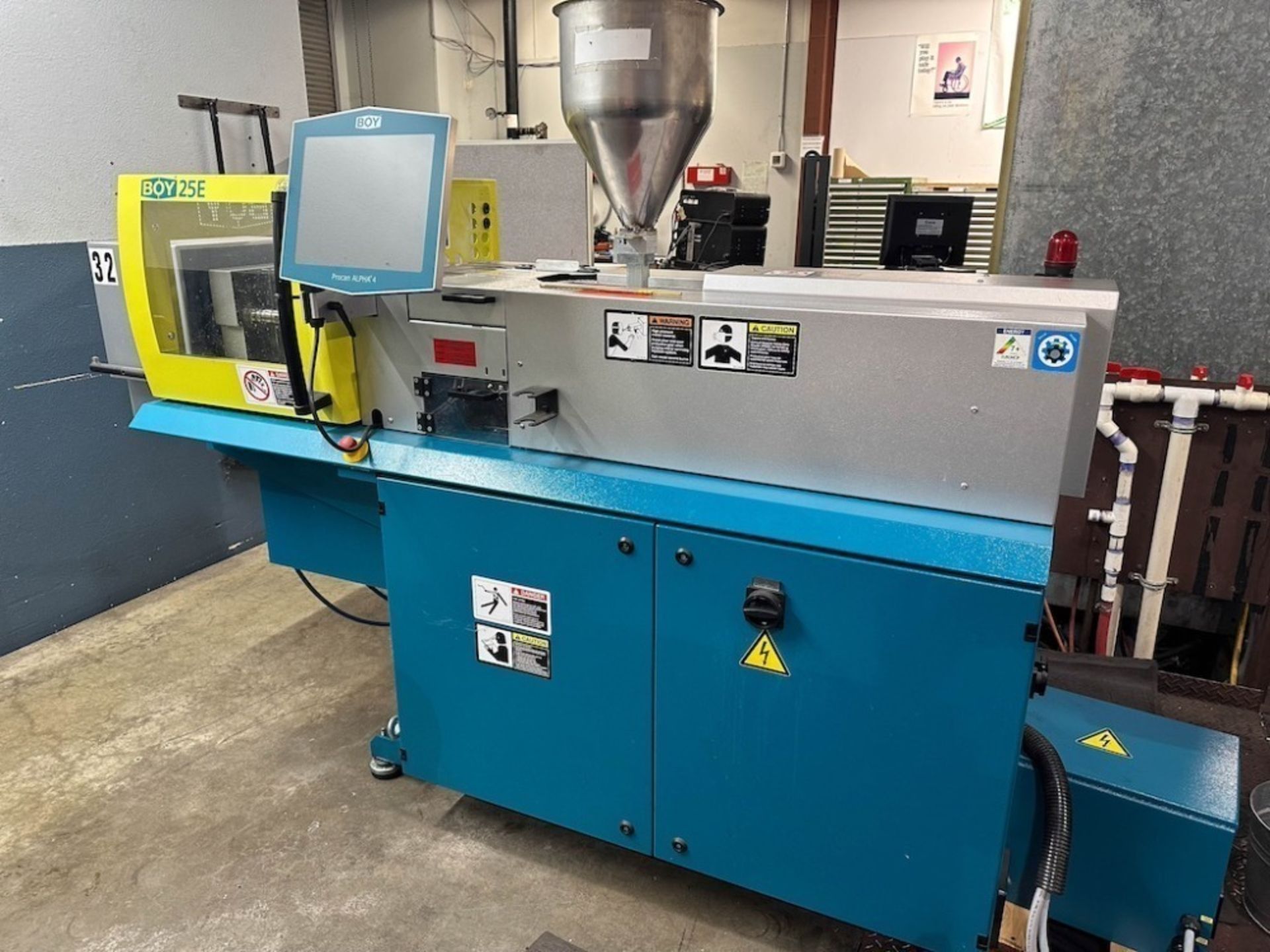 BOY 25 Ton Injection Molding Press, New in 2018