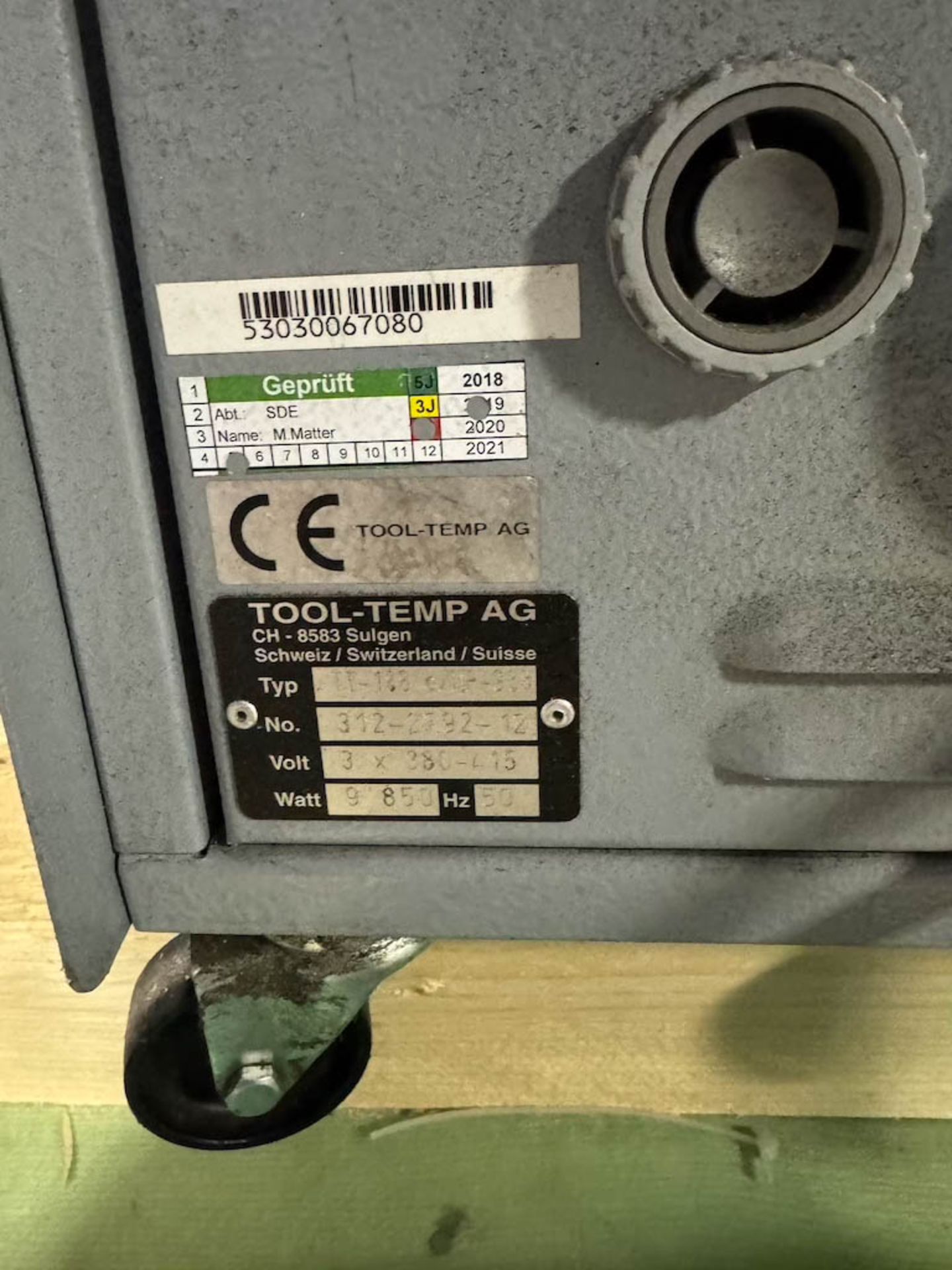 Tool Temp Thermolator - Image 3 of 3