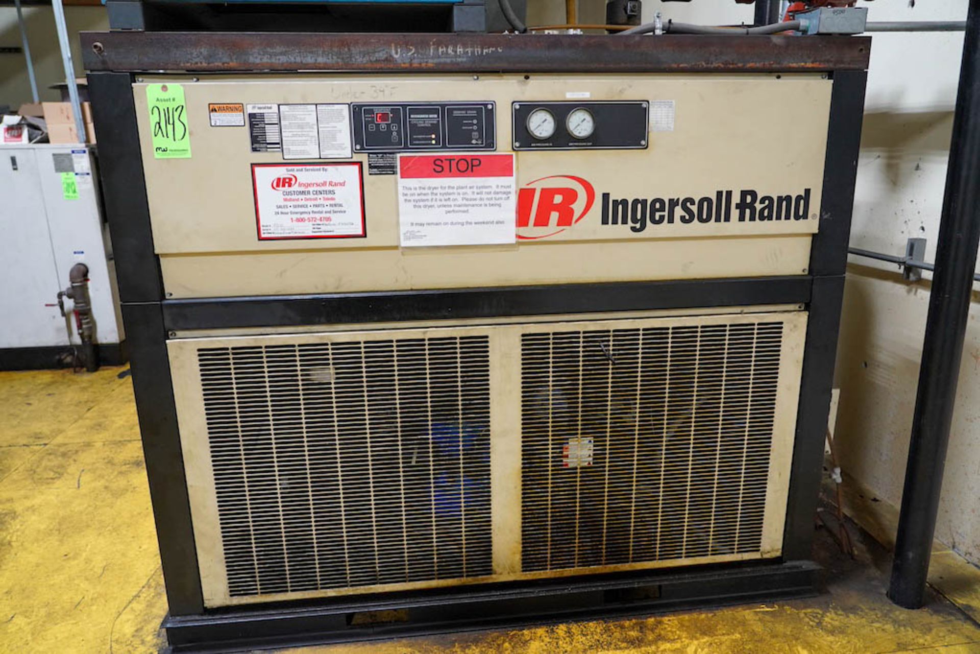 Ingersoll Rand R 1250 Refrigerated Air Dryer