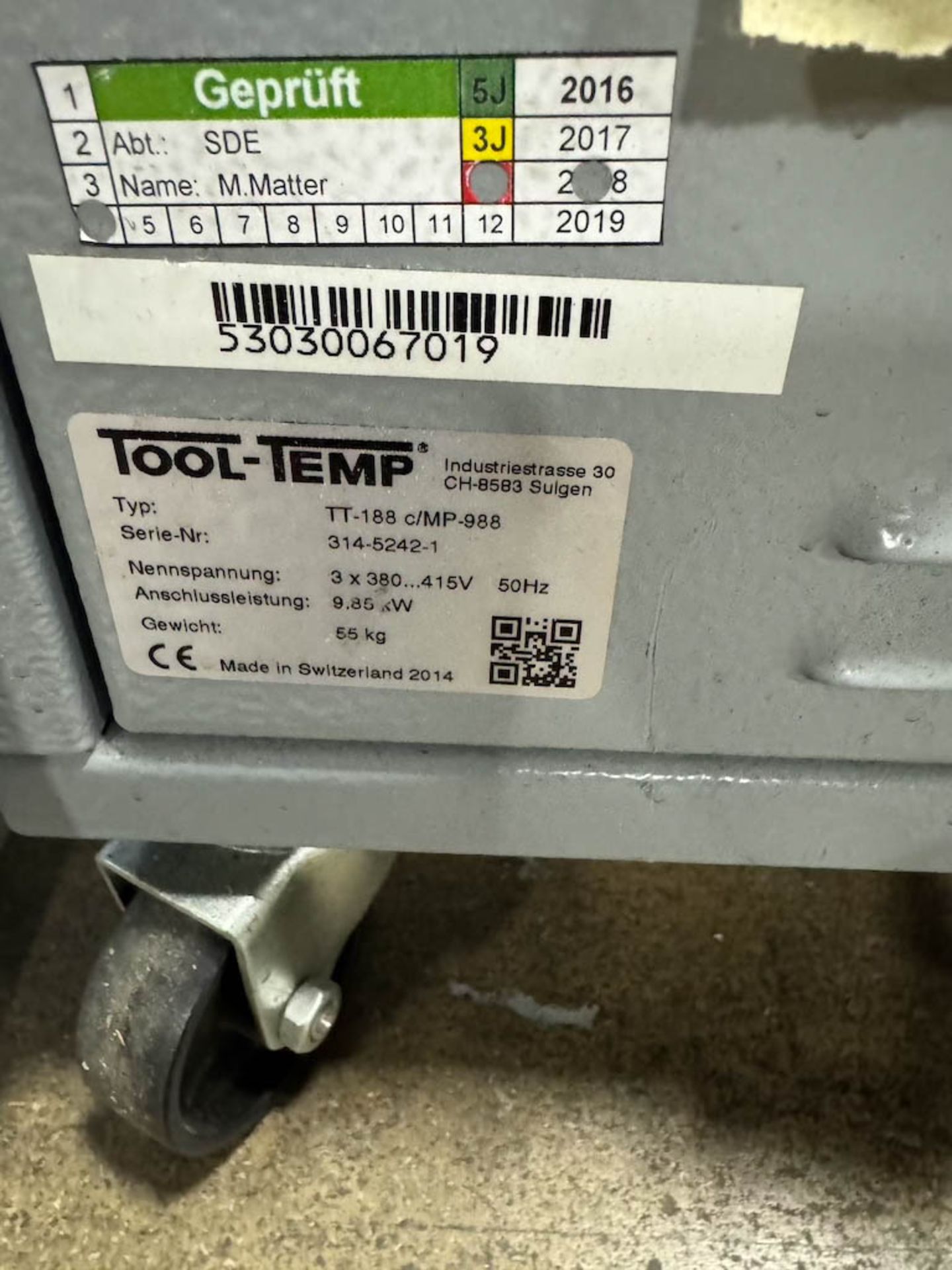 Tool Temp Thermolator, New in 2014 - Image 4 of 4