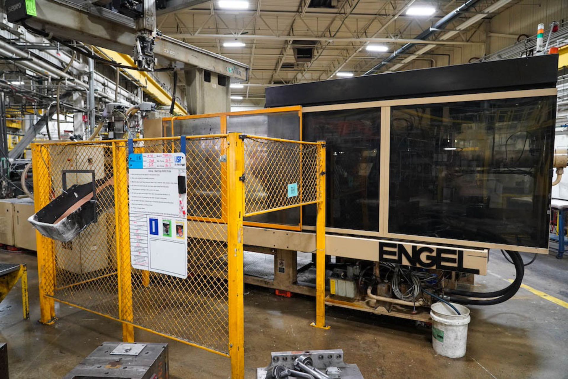 Engel 450 Ton 2-Shot Injection Molding Press - Image 12 of 13