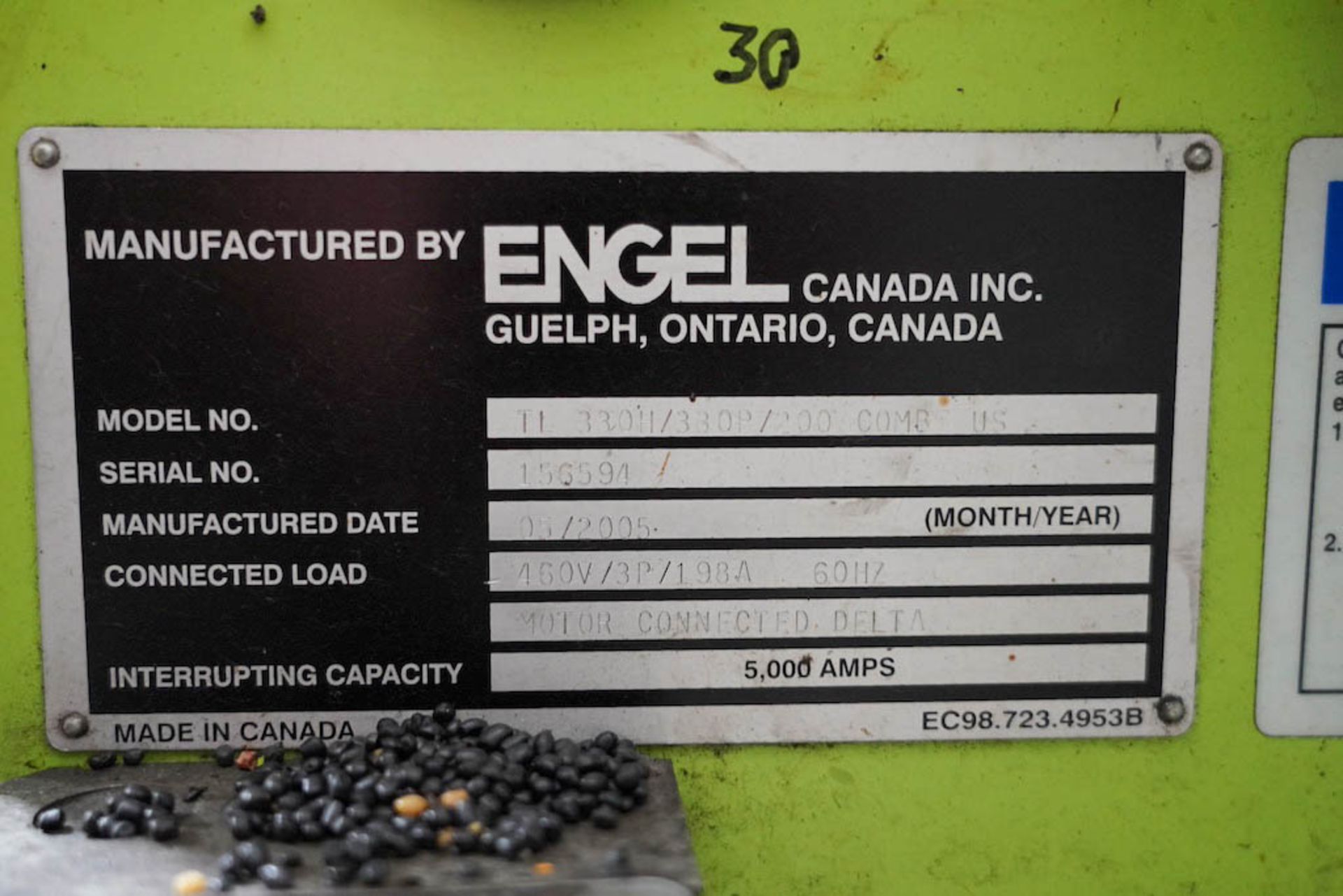 Engel 200 Ton 2-Shot Injection Molding Press - Image 7 of 7