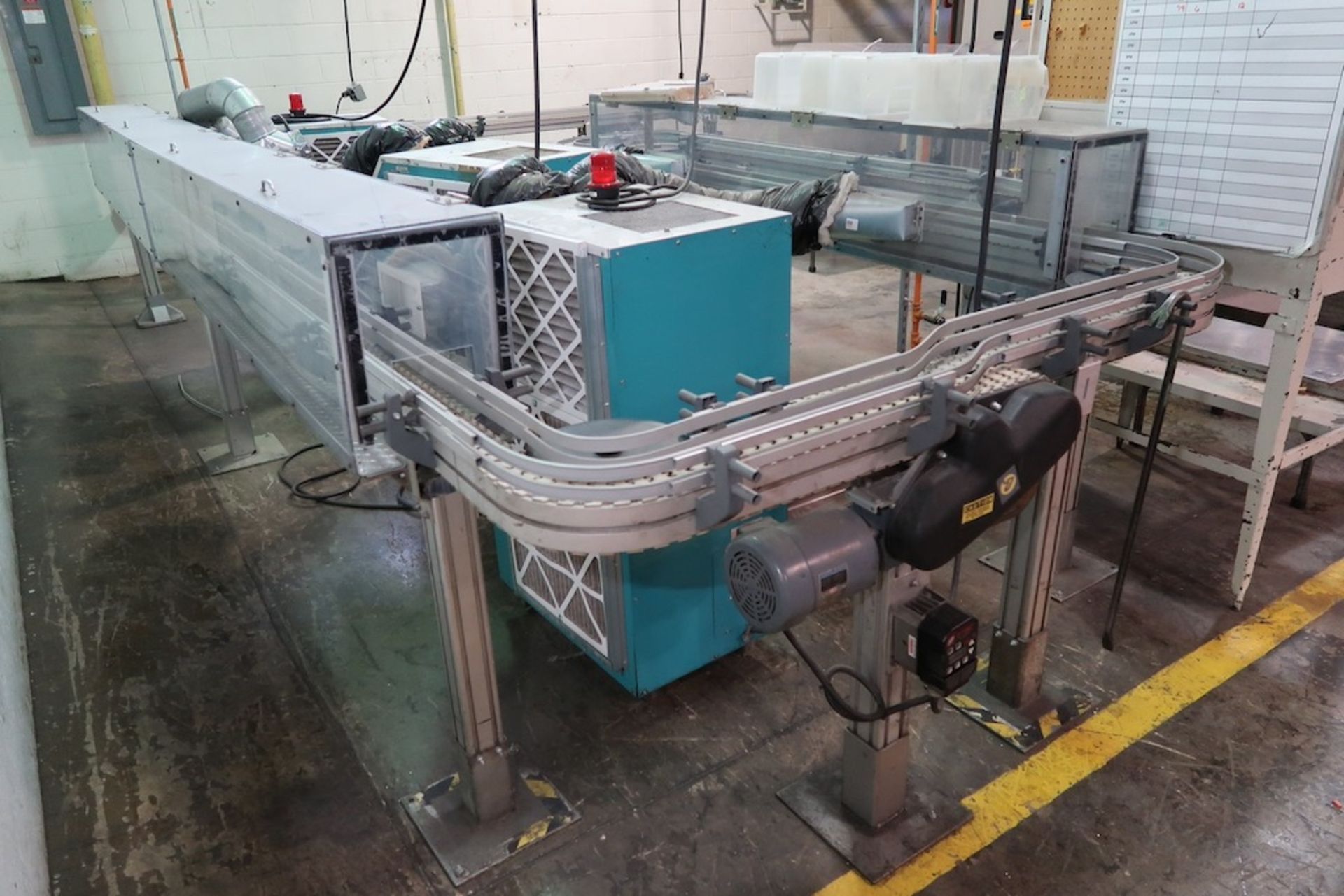 4-1/2" Blow Mold Conveyor System, Approx. 75' Length - Image 8 of 13