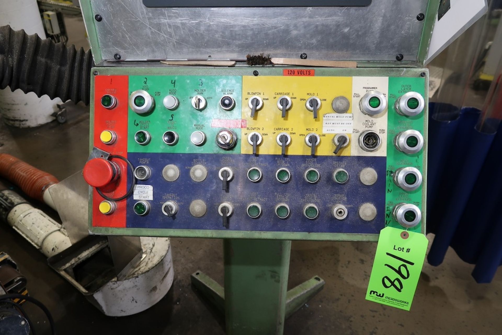 Bekum H155 Extrusion Blow Molding Machine - Bild 12 aus 16