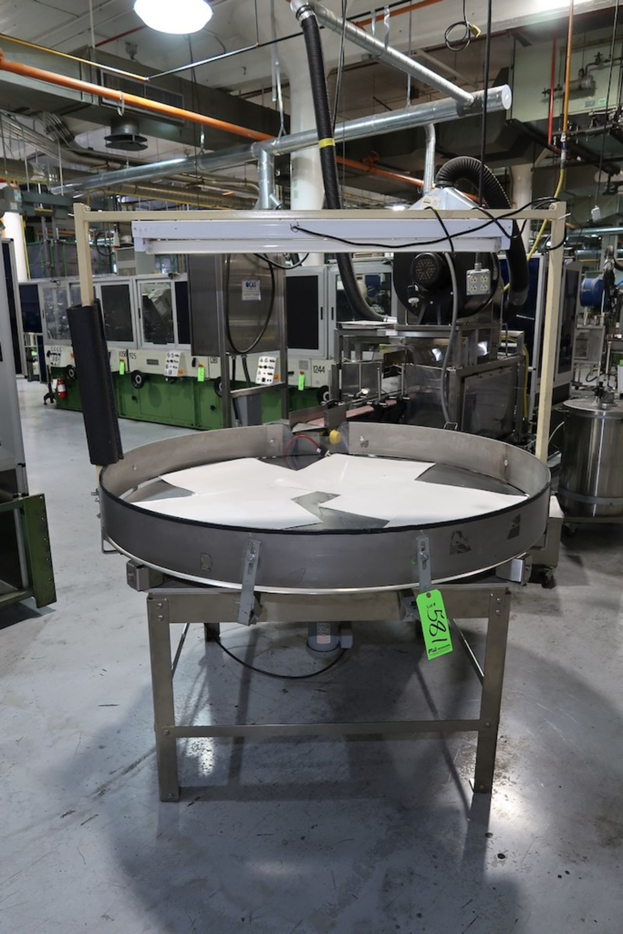 60" Rotary Accumulation Table