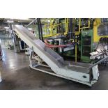 18"x15' Adjustable Height Motorized Incline Belt Conveyor