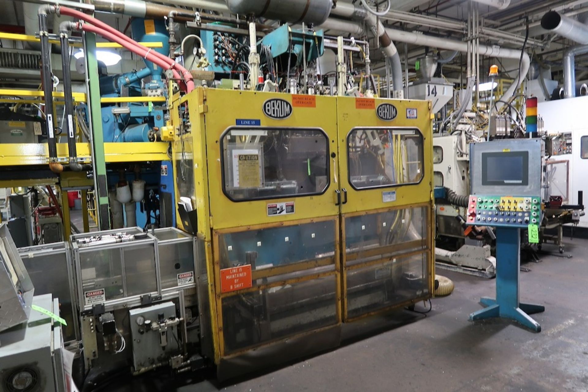 Bekum H155HC Extrusion Blow Molding Machine