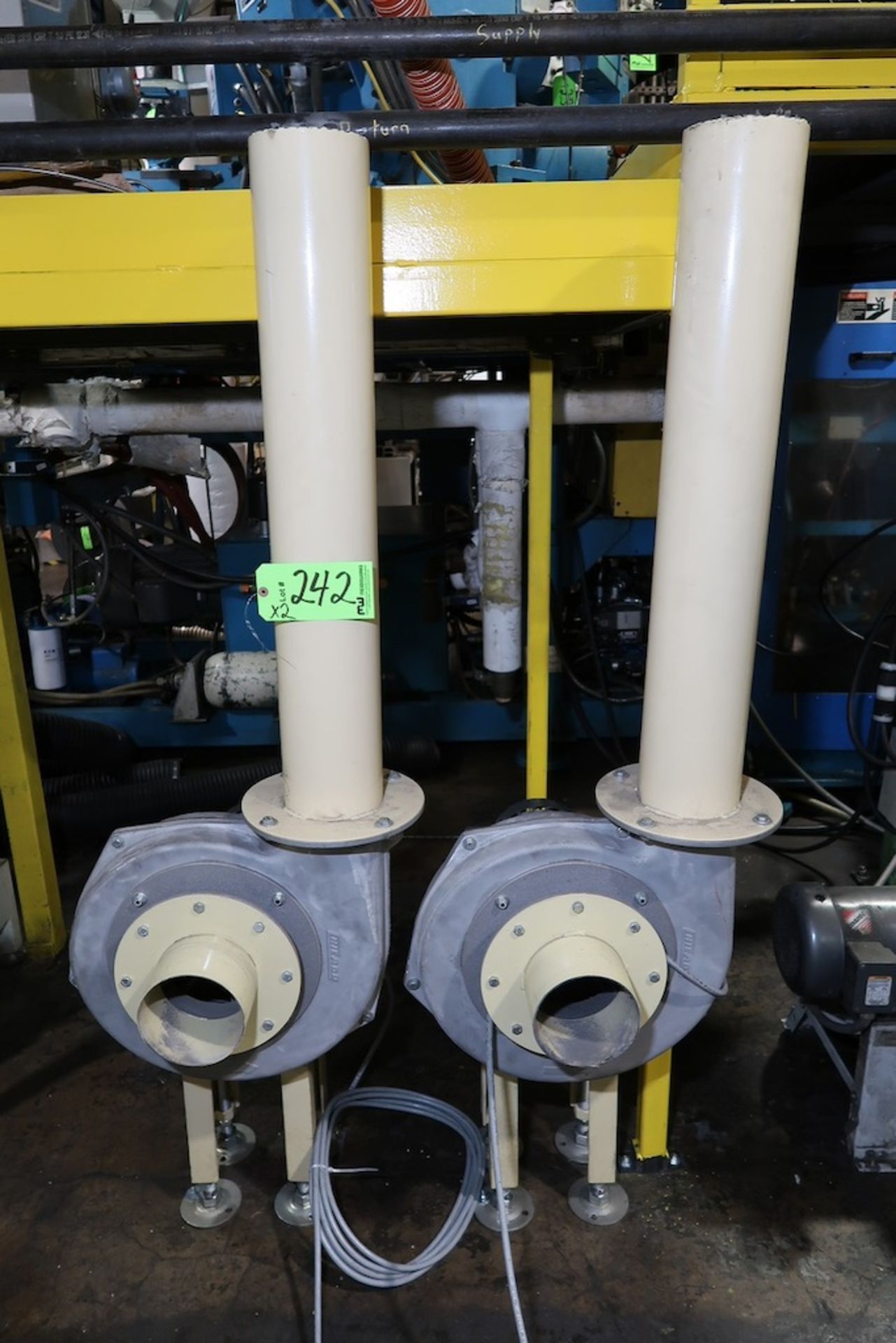 (2) Chicago Blower 3-HP Blowers