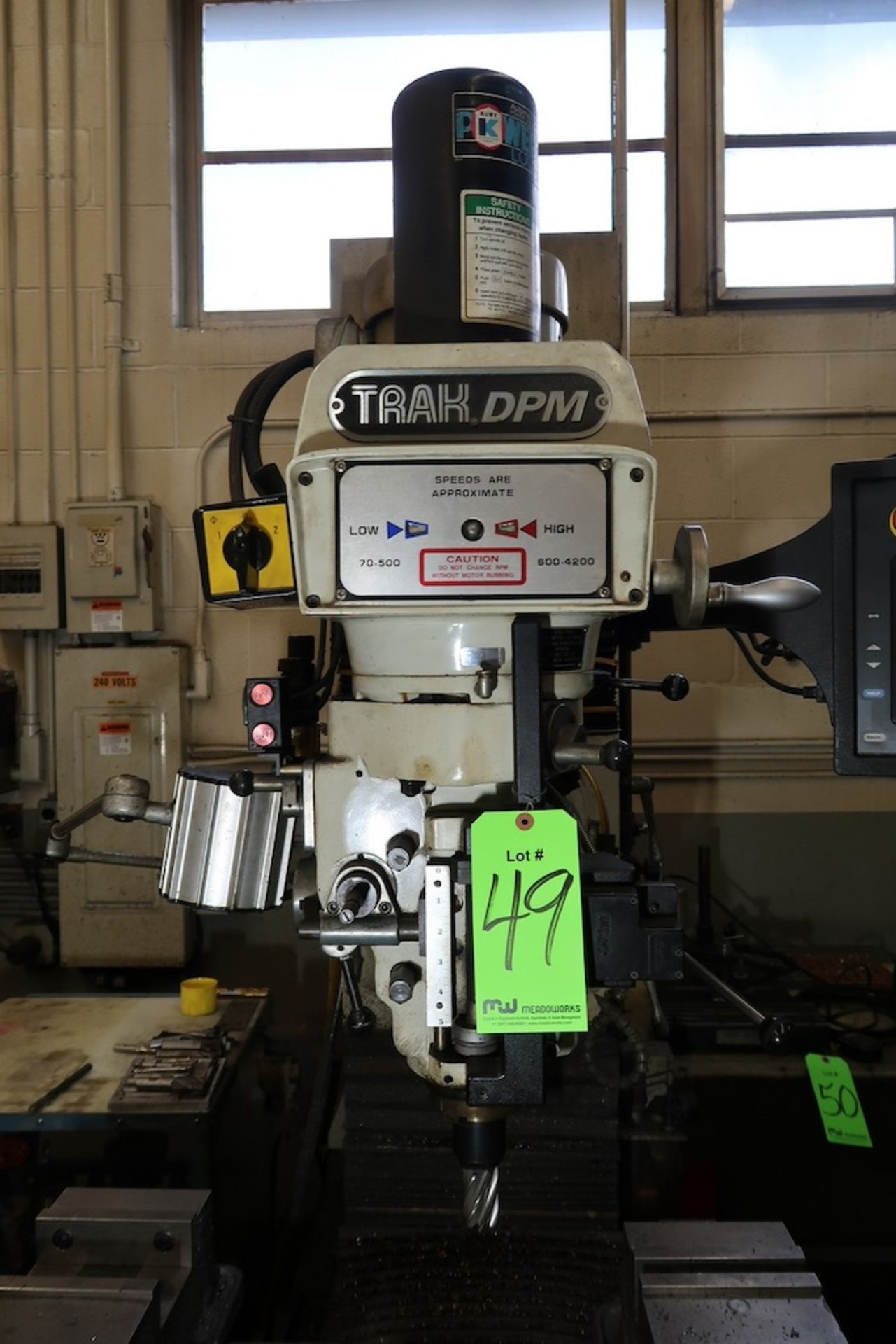 Southwestern Industries TRAK DPM CNC Vertical Milling Machine - Image 4 of 5