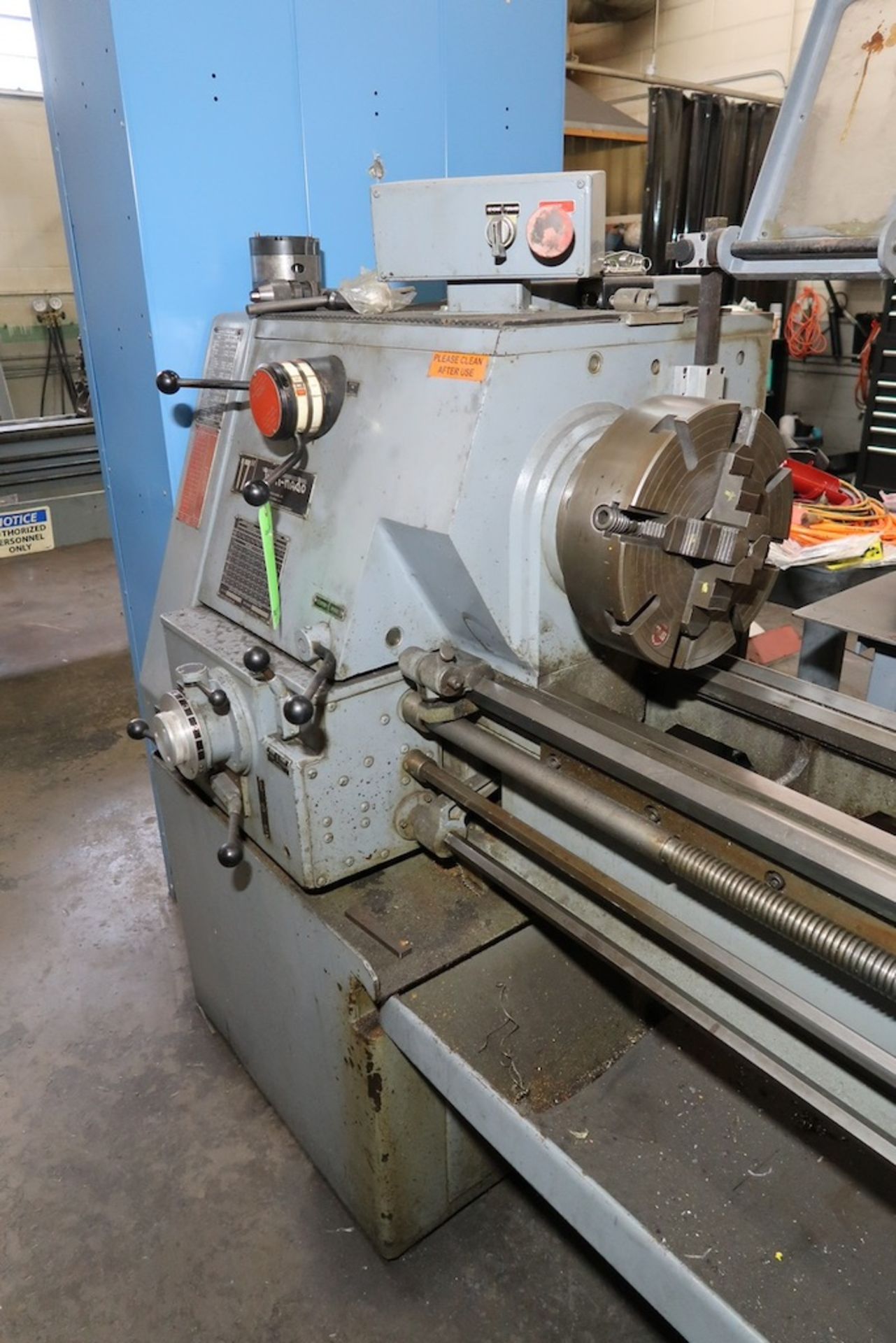 South Bend Lathe CL170G Engine Lathe, 17" Swing, 72" Between Centers - Image 2 of 3
