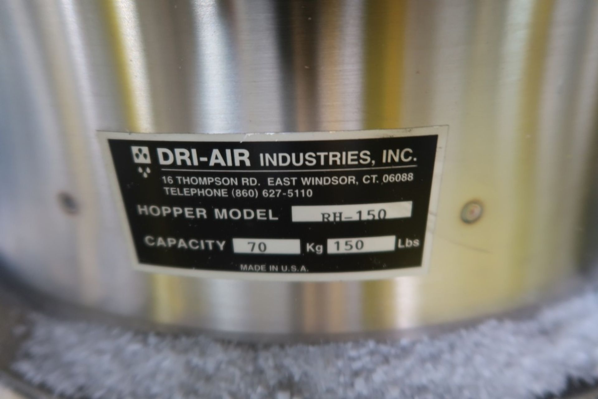 Dri-Air Material Dryer with Material Drying Hopper - Bild 4 aus 7