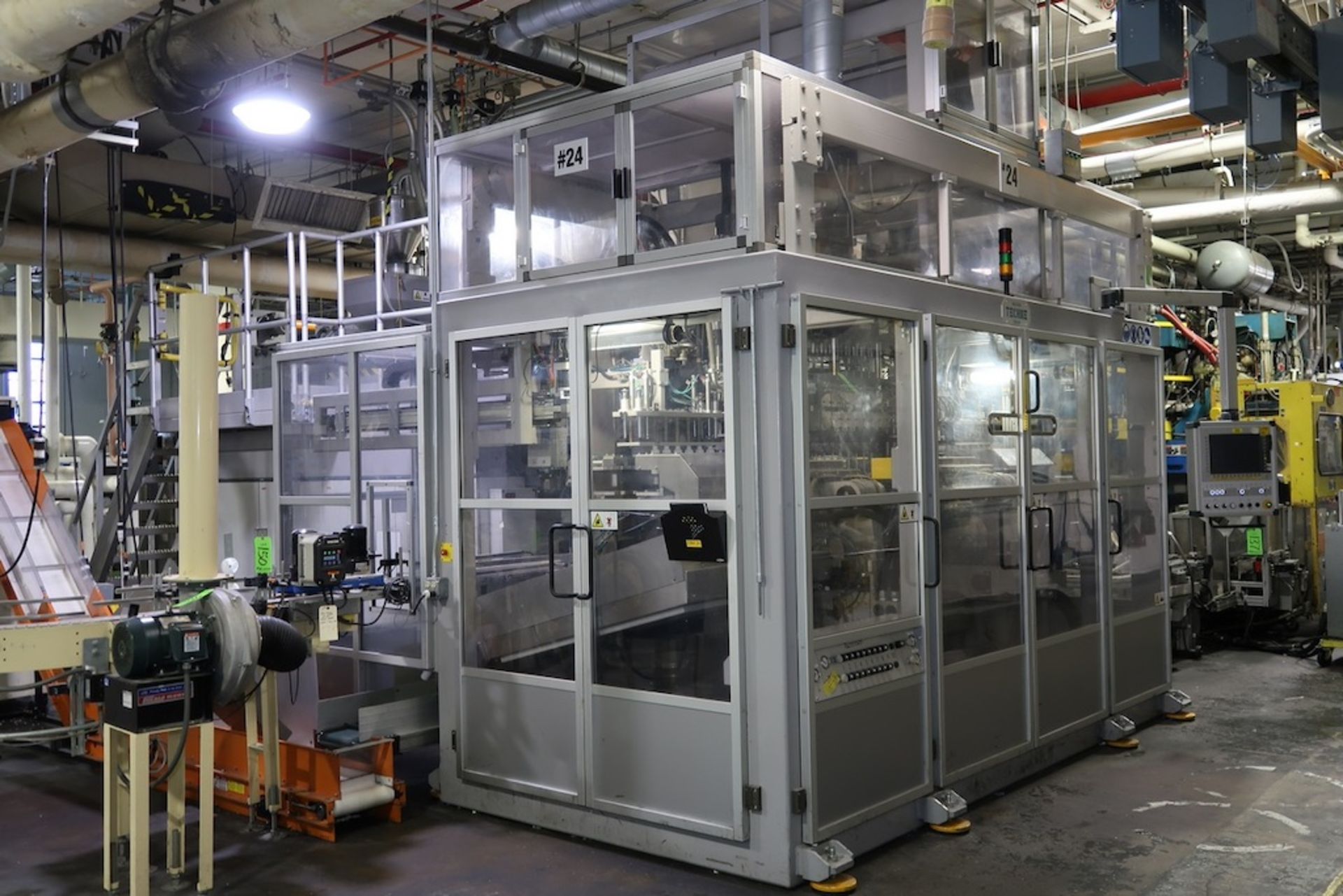 Techne ADVT2-750 Extrusion Blow Molding Machine, New in 2015