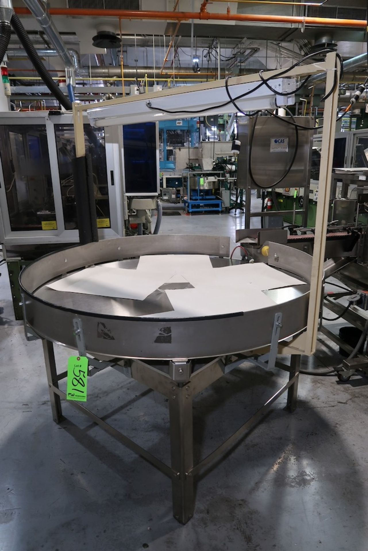 60" Rotary Accumulation Table - Image 2 of 2