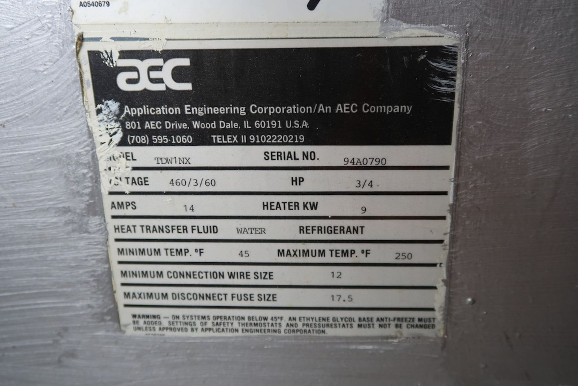 AEC Thermolator - Image 2 of 2