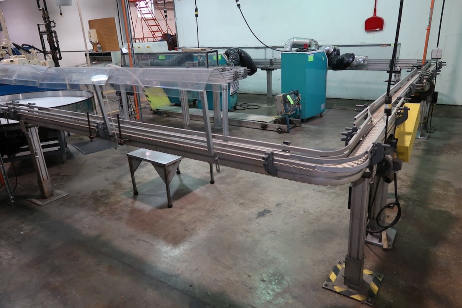 4-1/2" Blow Mold Conveyor System, Approx. 75' Length - Image 6 of 13