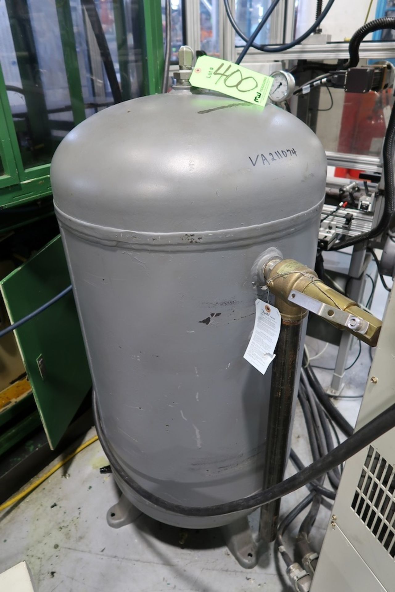 80-Gal. Compressed Air Receiving Tank