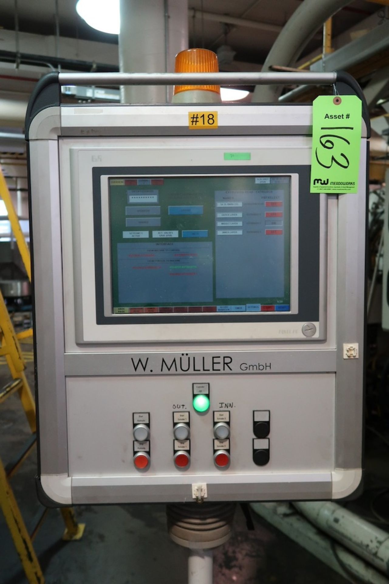 W. Muller 3-Layer Gradient Extrusion Head, New in 2007 - Image 10 of 14