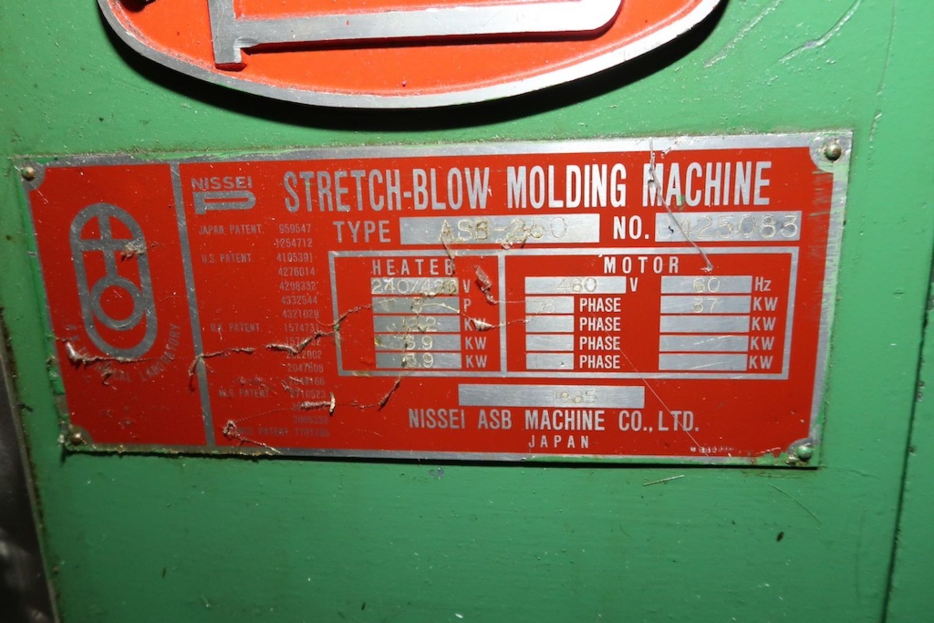 Nissei ASB ASB-250 Stretch Blow Molding Machine - Image 24 of 24
