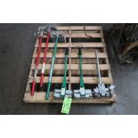 (6) 1/2"-3/4" Manual Pipe Benders