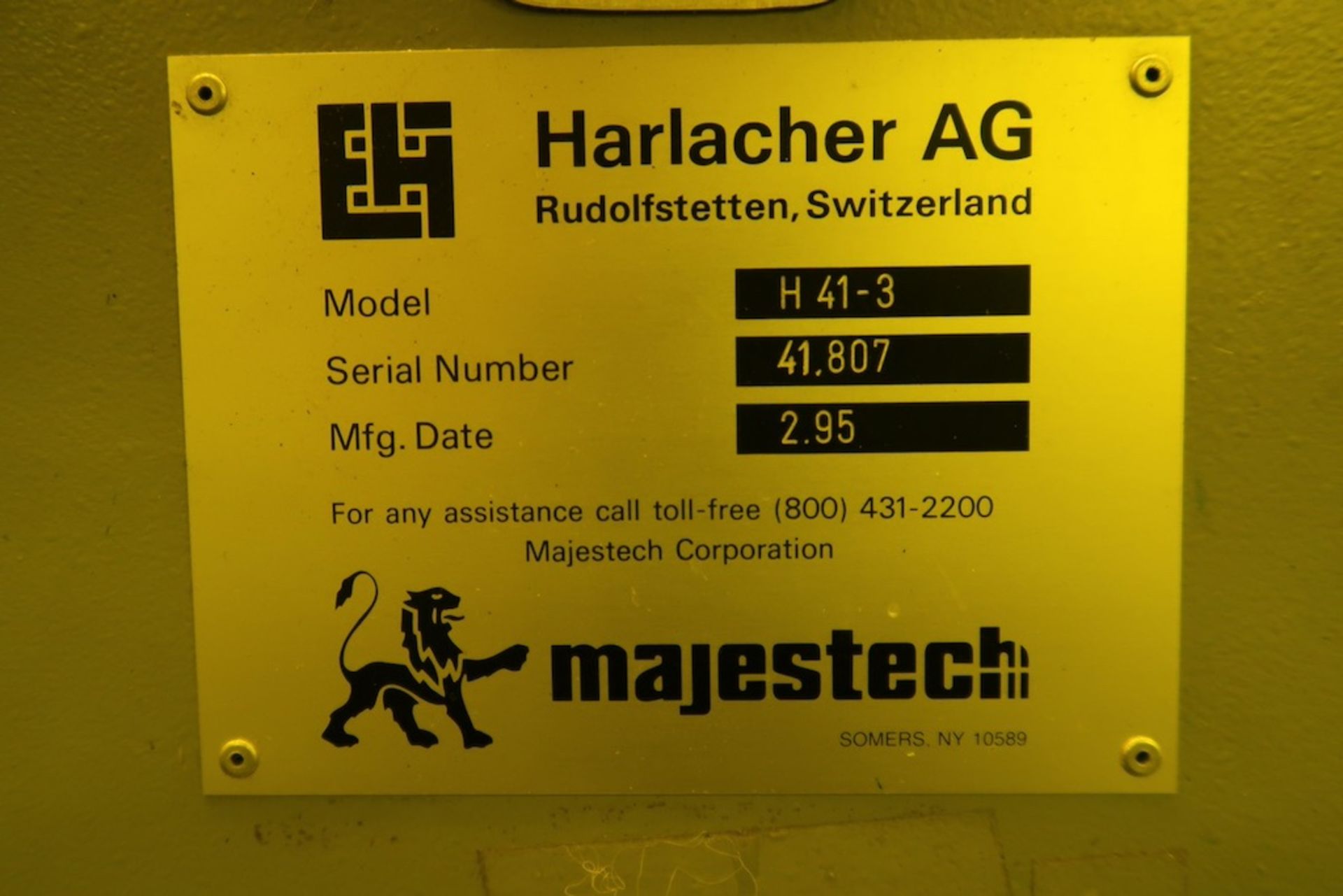 Harlacher AG H 41-3 Automatic Screen Emulsion Coater - Image 6 of 6