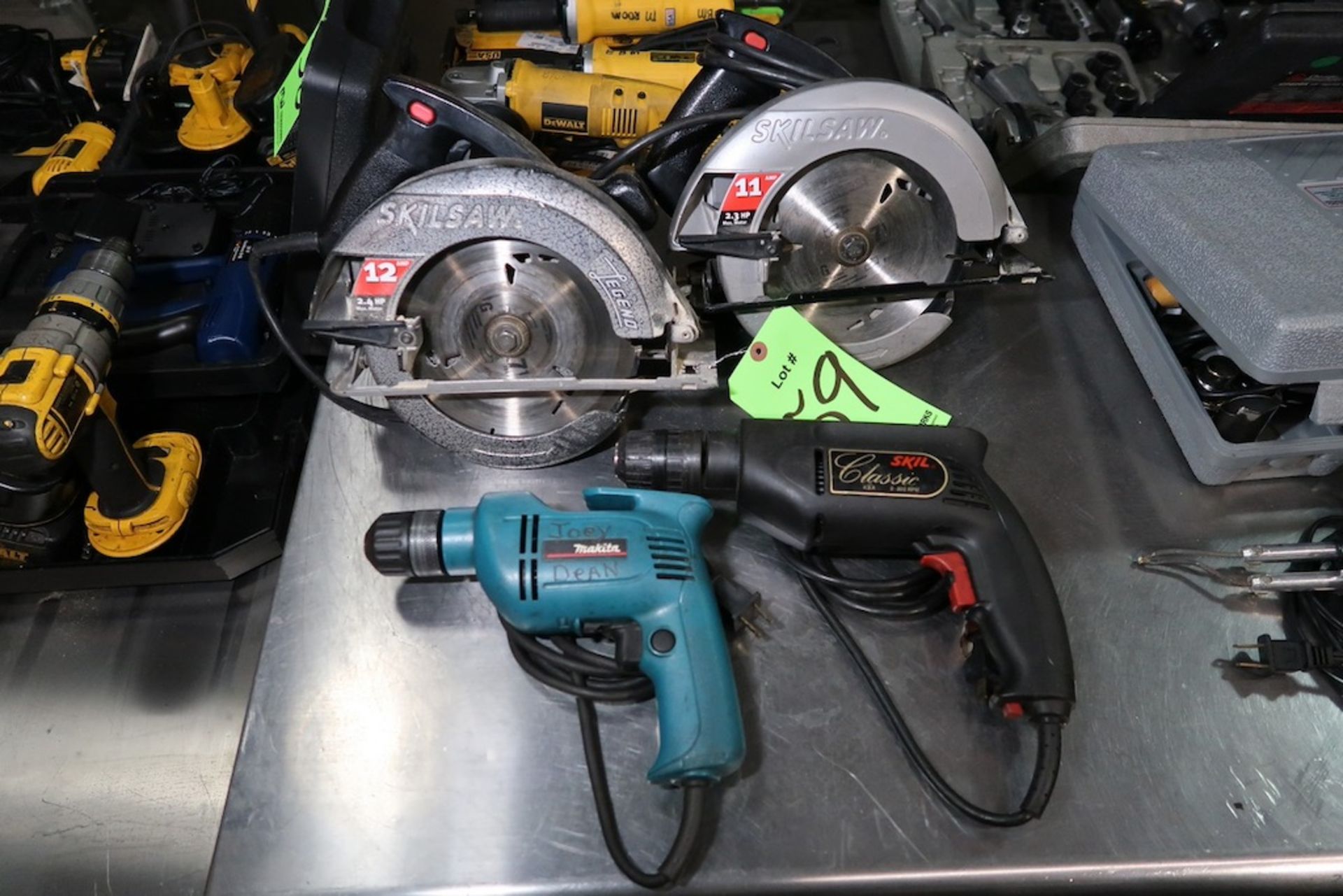 (4) Electric Power Tools