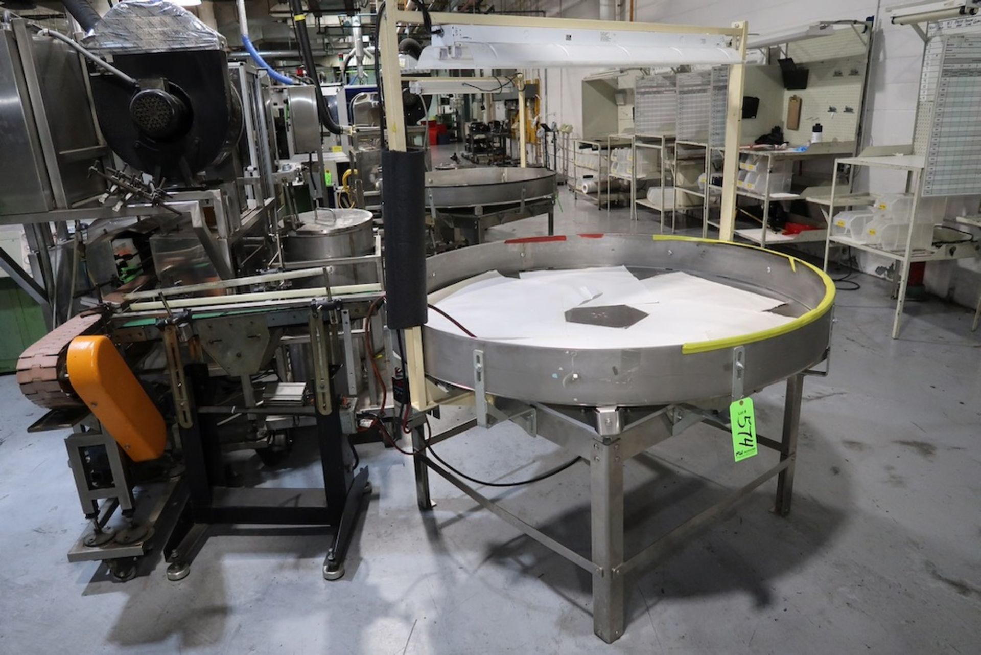 60" Rotary Accumulation Table