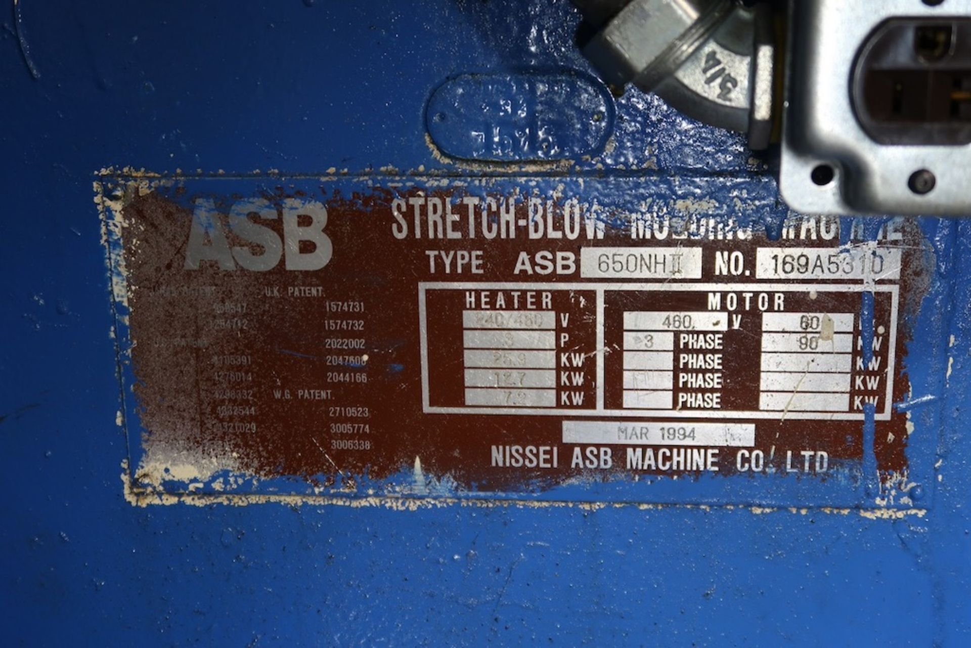 Nissei ASB ASB-650NHII Stretch Blow Molding Machine - Image 23 of 24