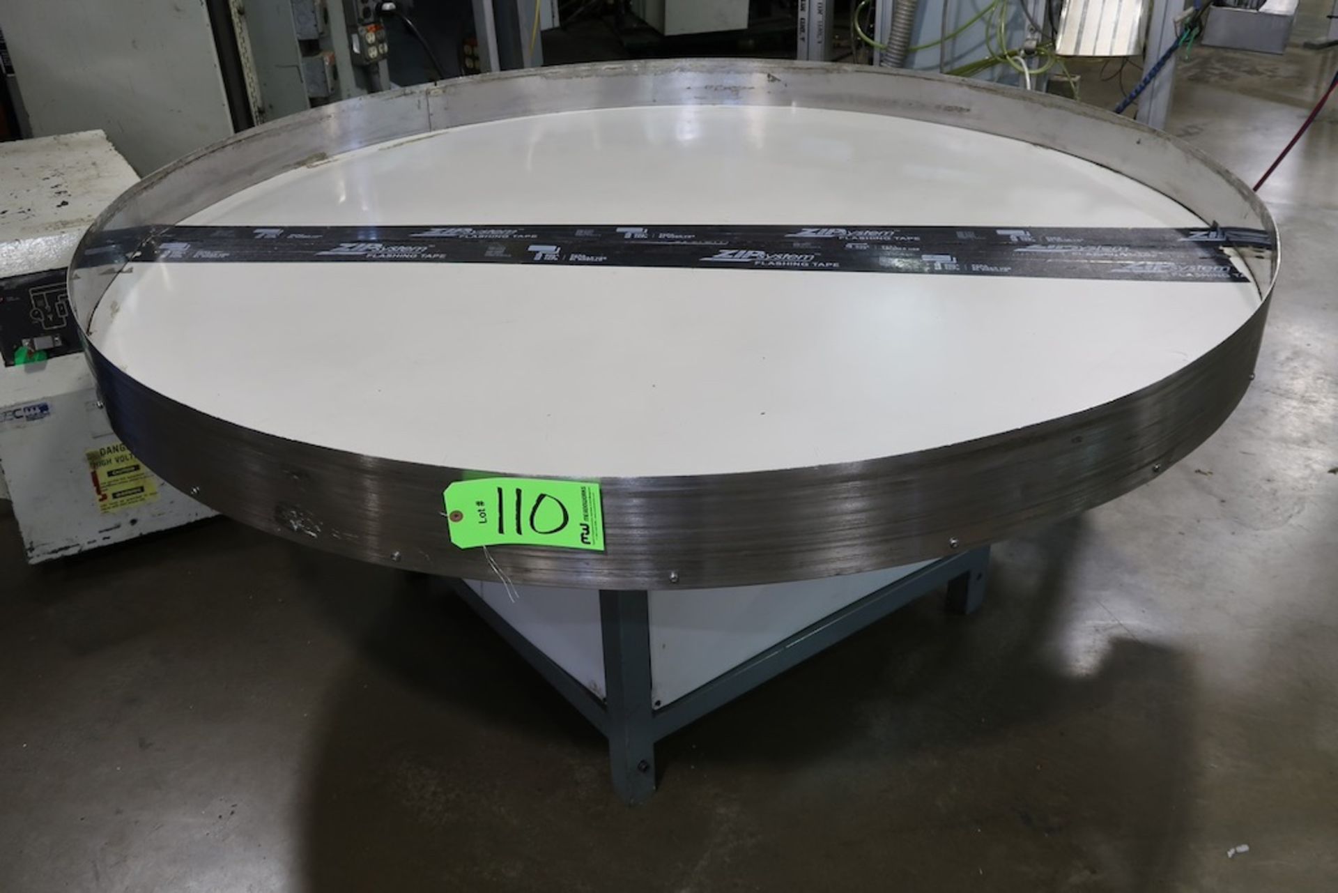 72" Rotary Accumulation Table with Variable Speed Controller