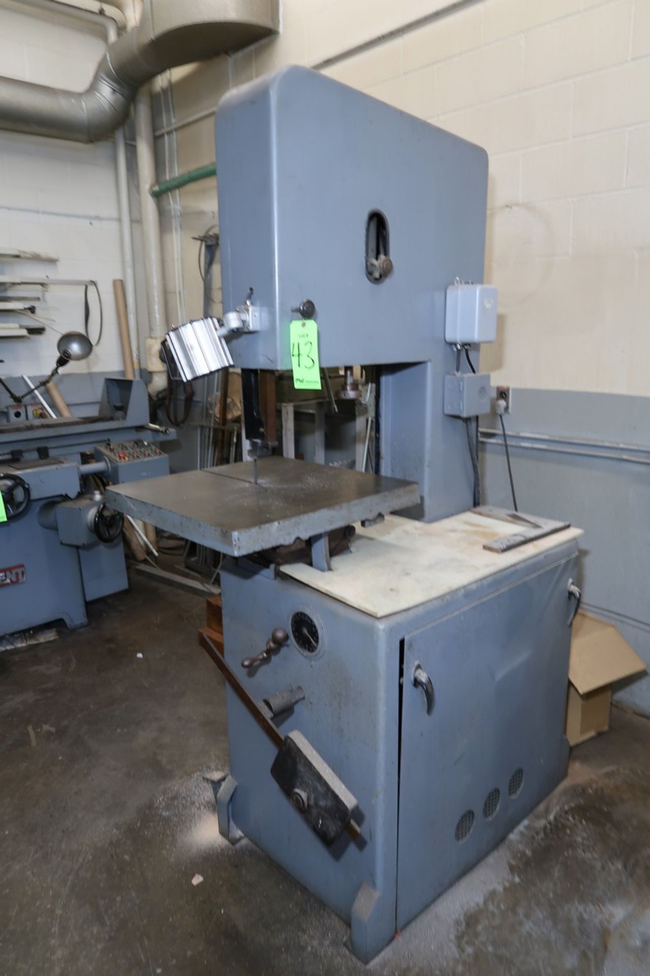 Roll-In Vertical Tool and Die Contour Bandsaw - Image 2 of 6