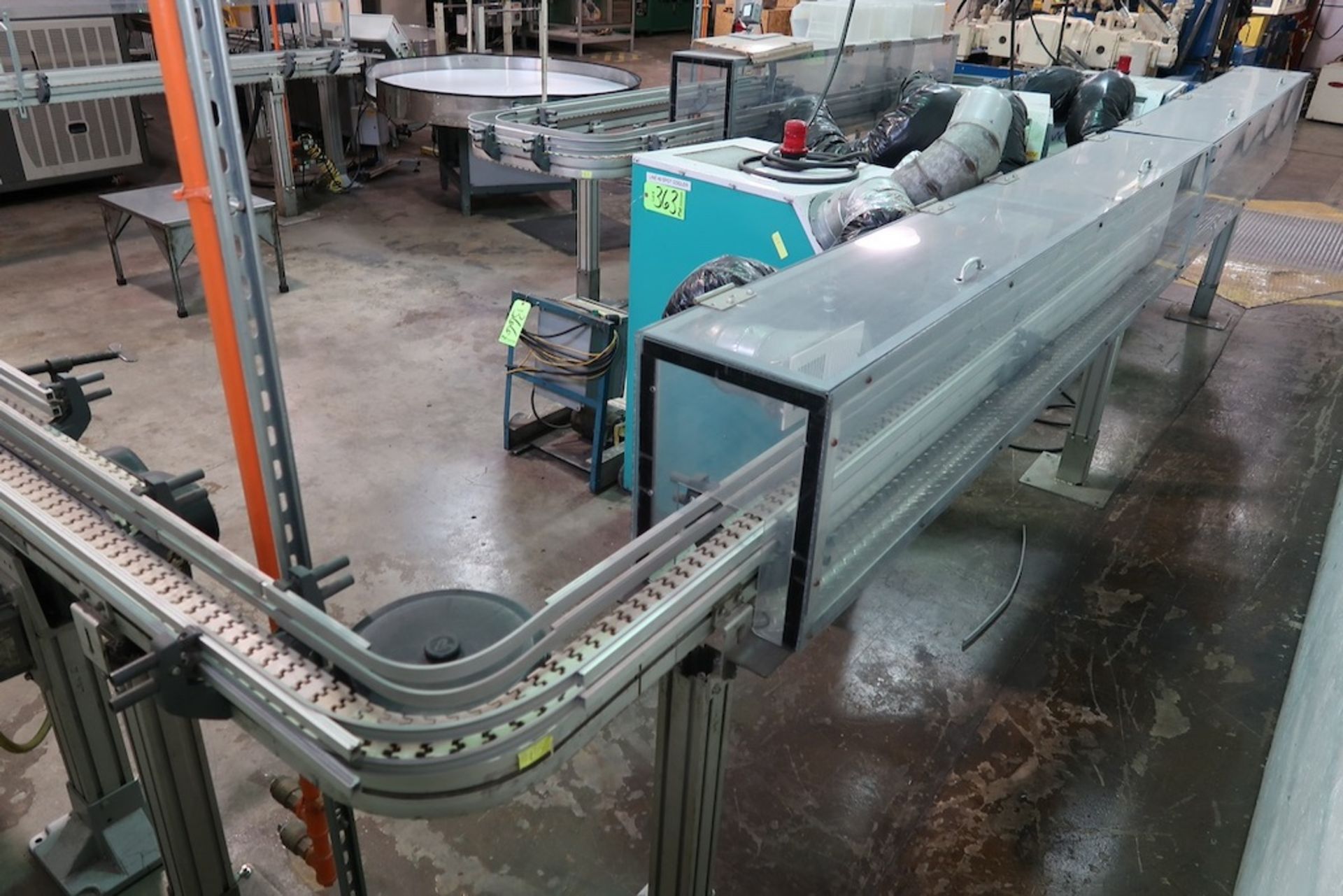 4-1/2" Blow Mold Conveyor System, Approx. 75' Length - Image 7 of 13