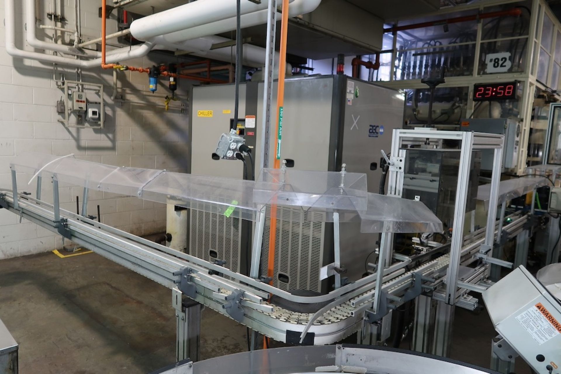 4-1/2" Blow Mold Conveyor System, Approx. 75' Length - Image 5 of 13