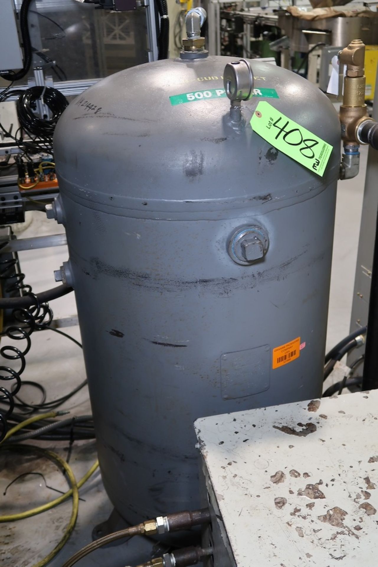 80-Gal. Compressed Air Receiving Tank - Image 2 of 3