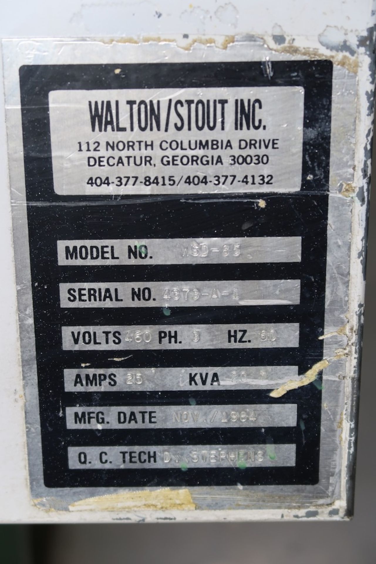 Walton Stout Material Dryer - Image 5 of 5