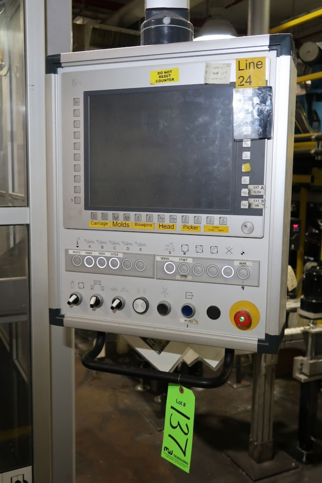 Techne ADVT2-750 Extrusion Blow Molding Machine, New in 2015 - Image 7 of 39