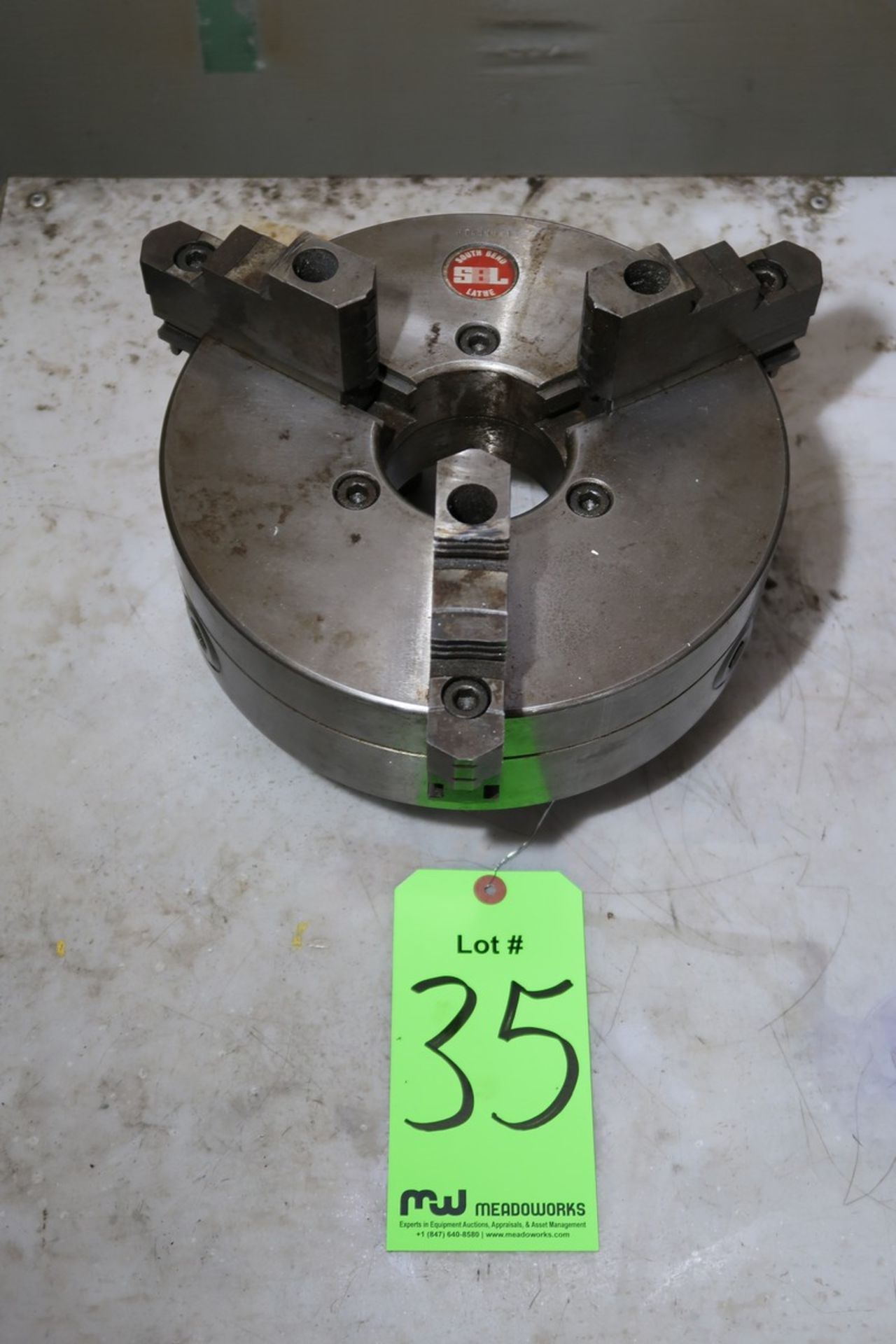 South Bend 10" 3-Jaw Chuck