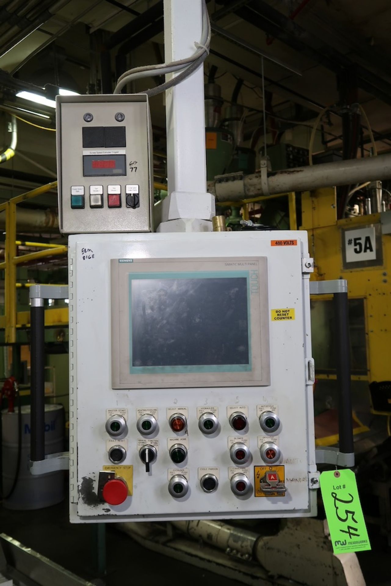 Imco/ R&B Plastics Mark IV Extrusion Blow Molding Machine - Bild 9 aus 23