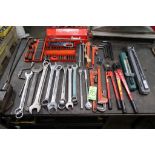 Lot of Assorted Hand Tools to Include Wrenches, Impact Sockets, Etc.