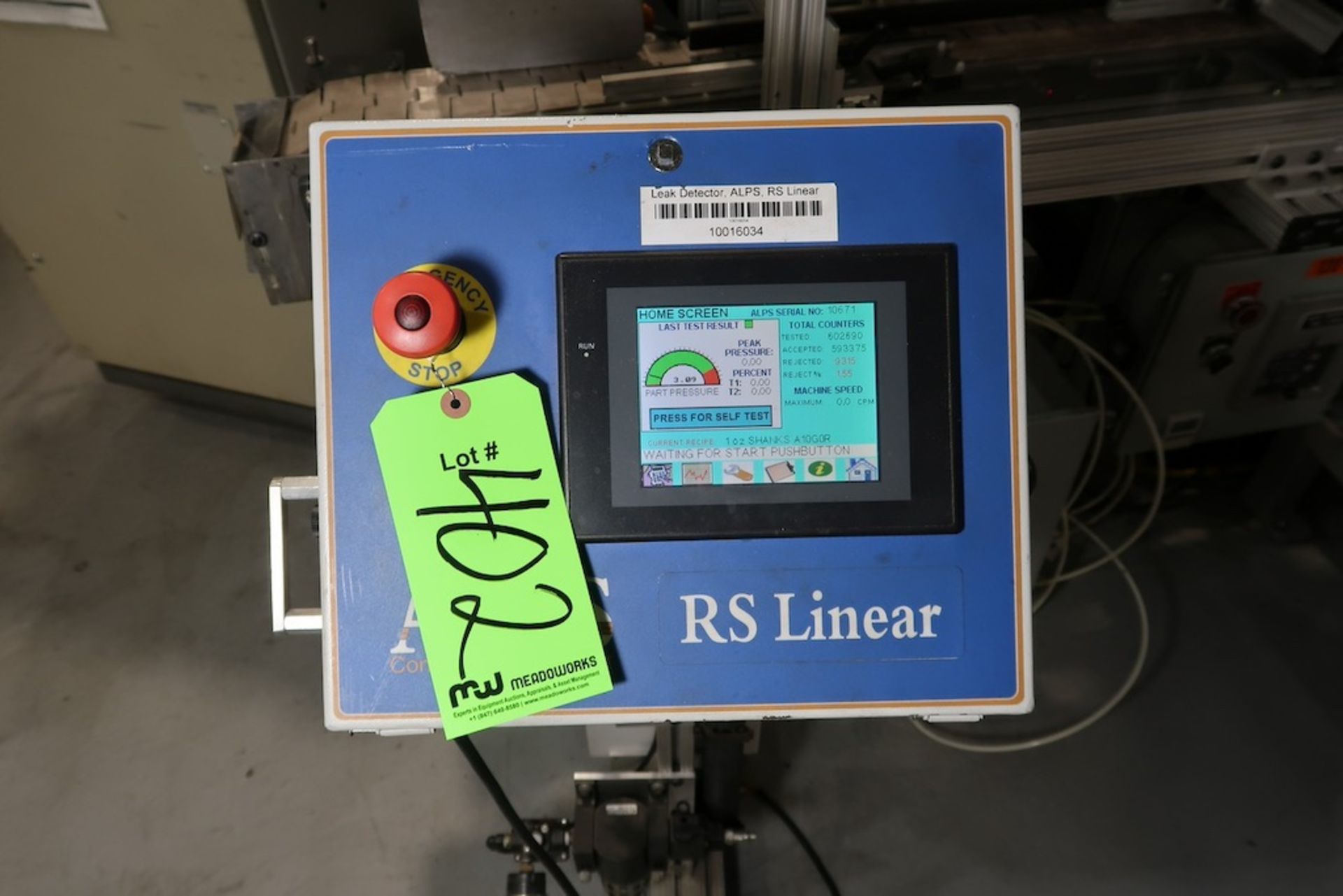 ALPS RS Linear Container Leak Detector - Image 4 of 4